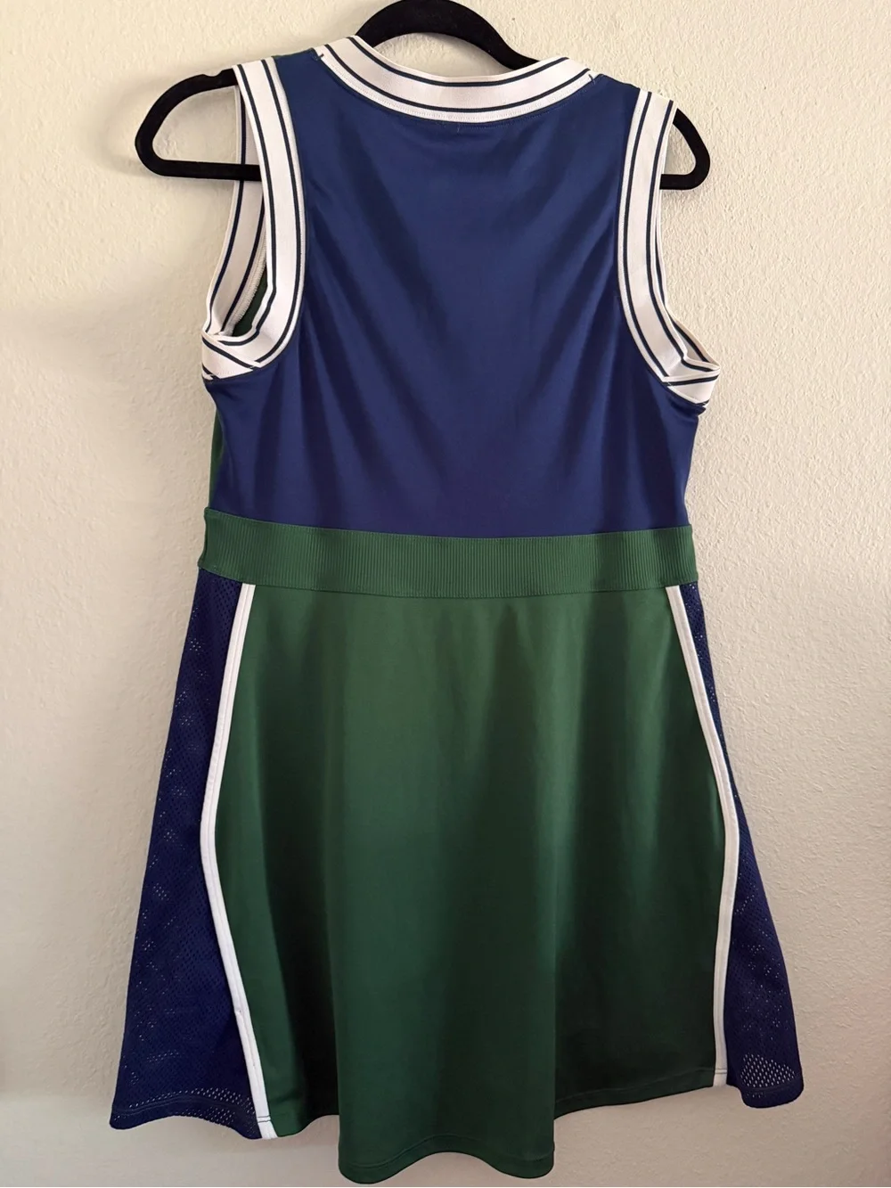 Nike Dress Tennis 2021 Open Court Slam Green Blue M/L - Picture 3 of 4